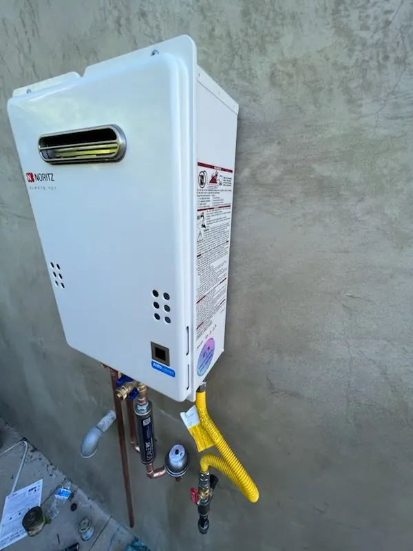 Tankless water heater installation for Dilworthtown Woods homes